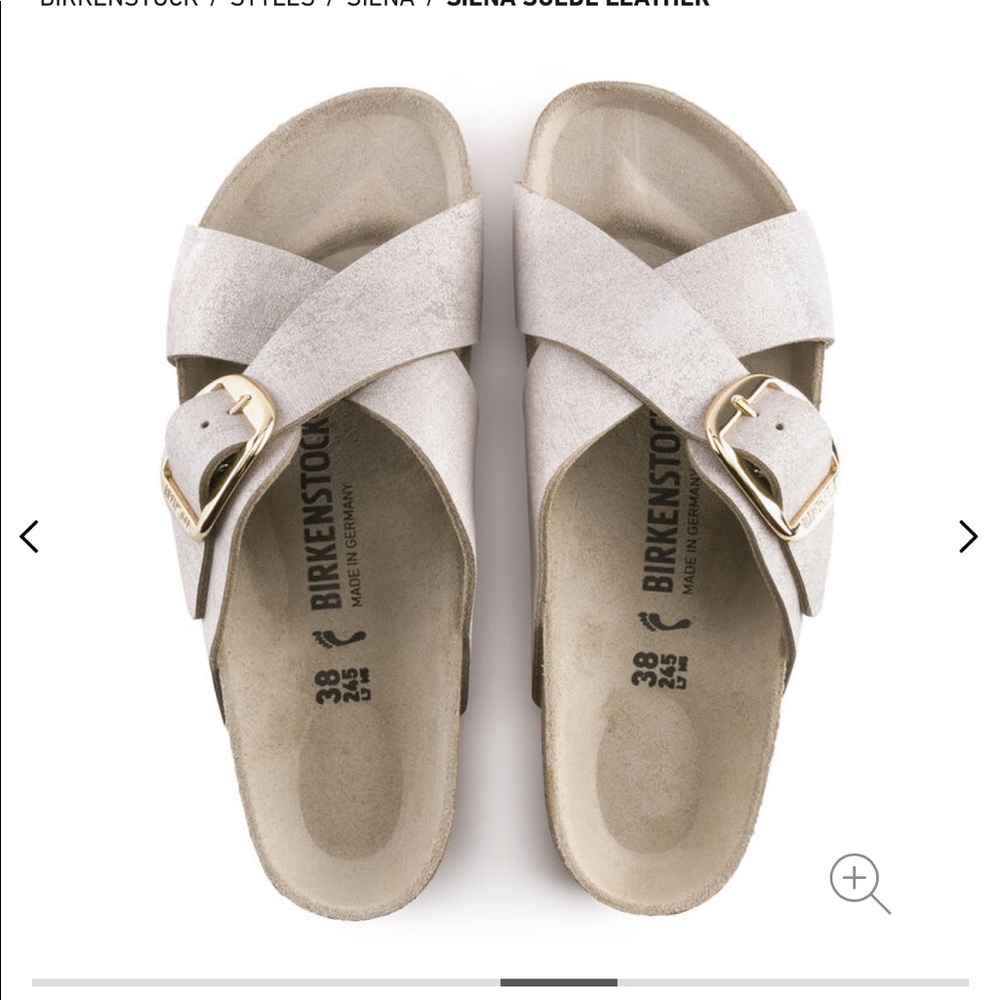 Rose Gold Birkenstock - Size 40 (US 9-9.5)